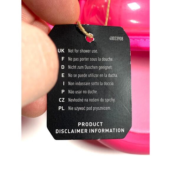 Adidas Adilette Zplaash Lucid Pink Slide Sandals Men 9 Women 10 Pool Cruise NWT - Picture 12 of 12